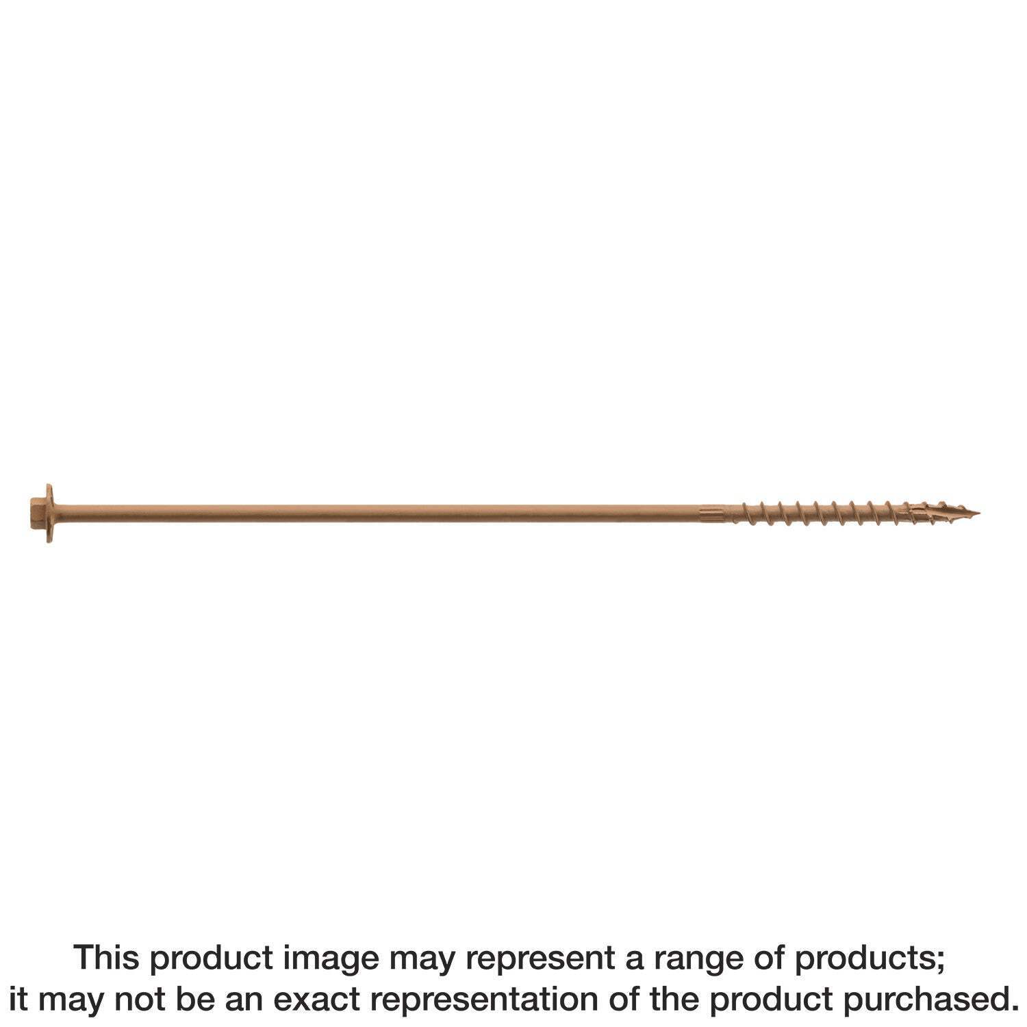 Simpson SDWH191000DB-R50 Strong-Drive SDWH TIMBER-HEX Screw — 0.195 in. x 10 in. gallery