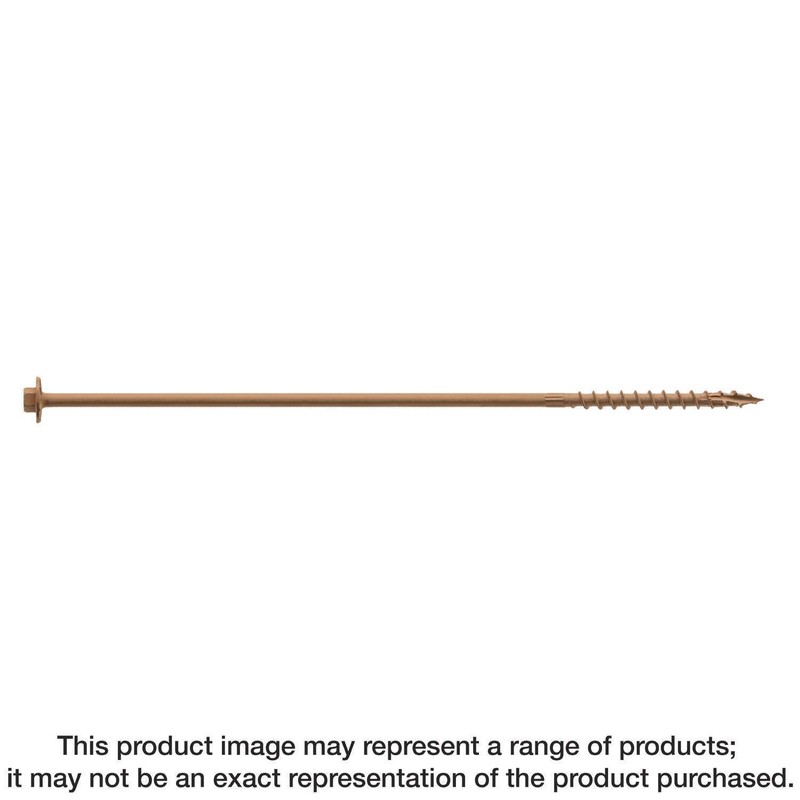 Simpson SDWH191000DB-R50 Strong-Drive SDWH TIMBER-HEX Screw — 0.195 in. x 10 in. gallery