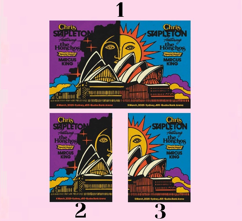 Chris Stapleton Mar 7 2025 Spark Arena Auckland New Zealand Poster gallery