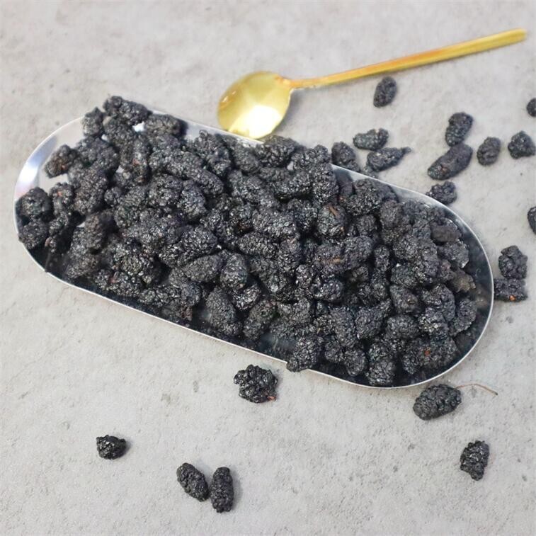 精选桑葚干无籽无沙280g 补肾黑发 泡水喝 Premium Dried Black Mulberries Sun Dried Mulberries 九龍堂 gallery