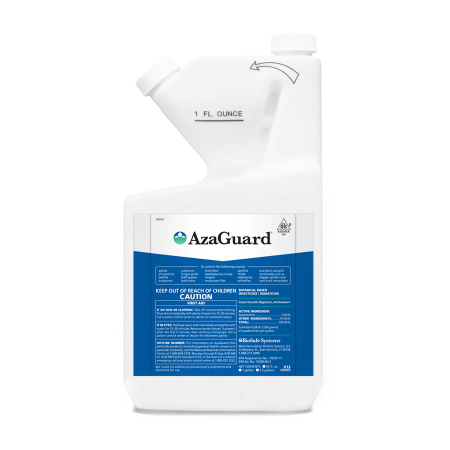 BioSafe Systems AzaGuard Botanical Insecticide - 2.5 Gallons 2.5 Gallons Garden gallery