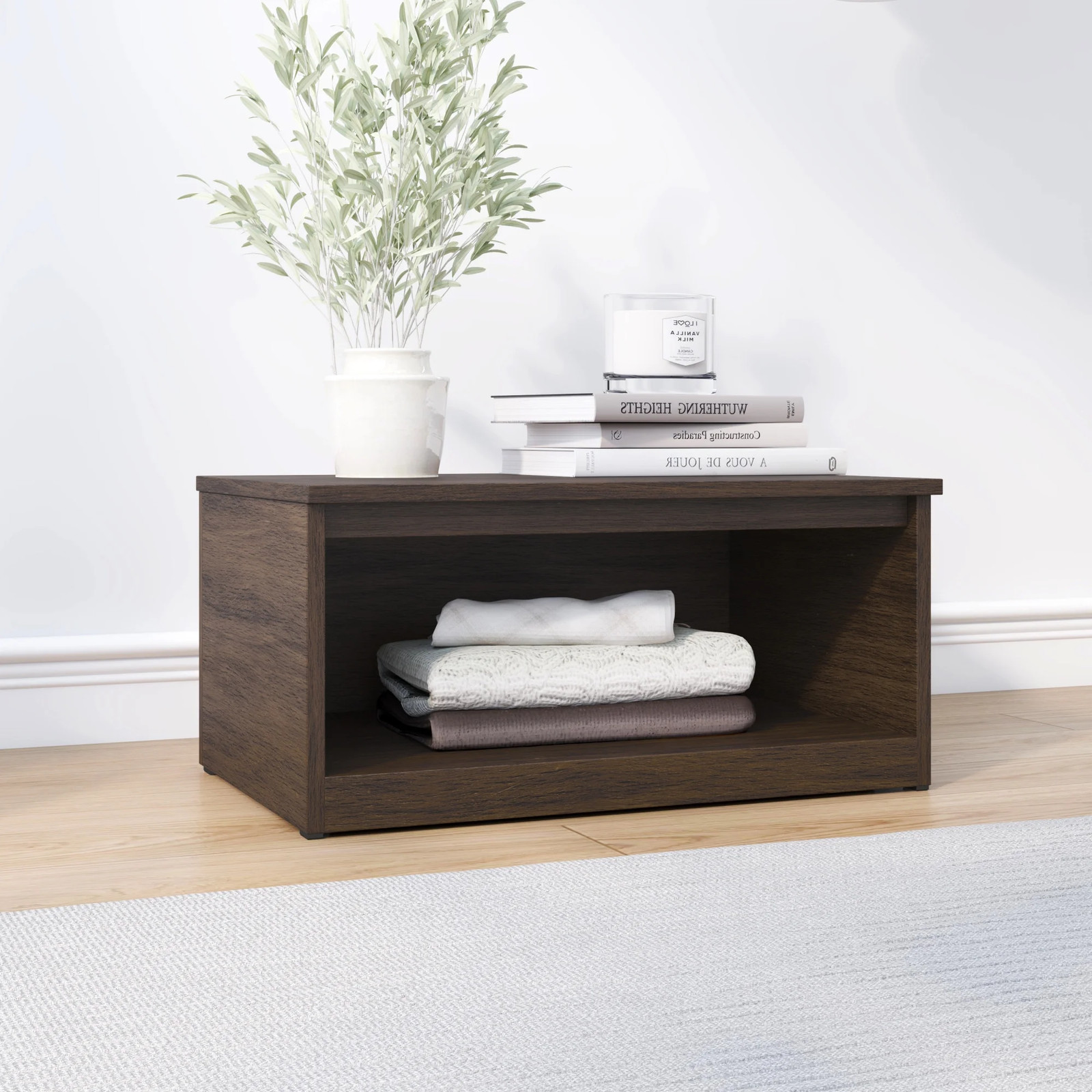 Ardent Open Shelf Modular Storage System, Walnut gallery