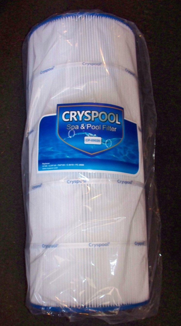 Cryspool® 09028 Filter Compatible CC100 100 Sq. Ft Pool Filter Cartridge, 1 Pack gallery