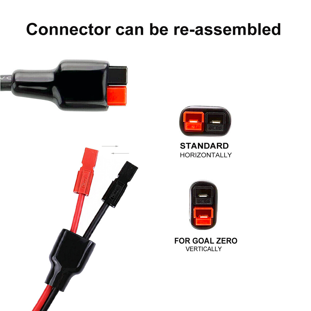 10 AWG Solar Extension Cable for Anderson Powerpole Connector Extension Cable gallery