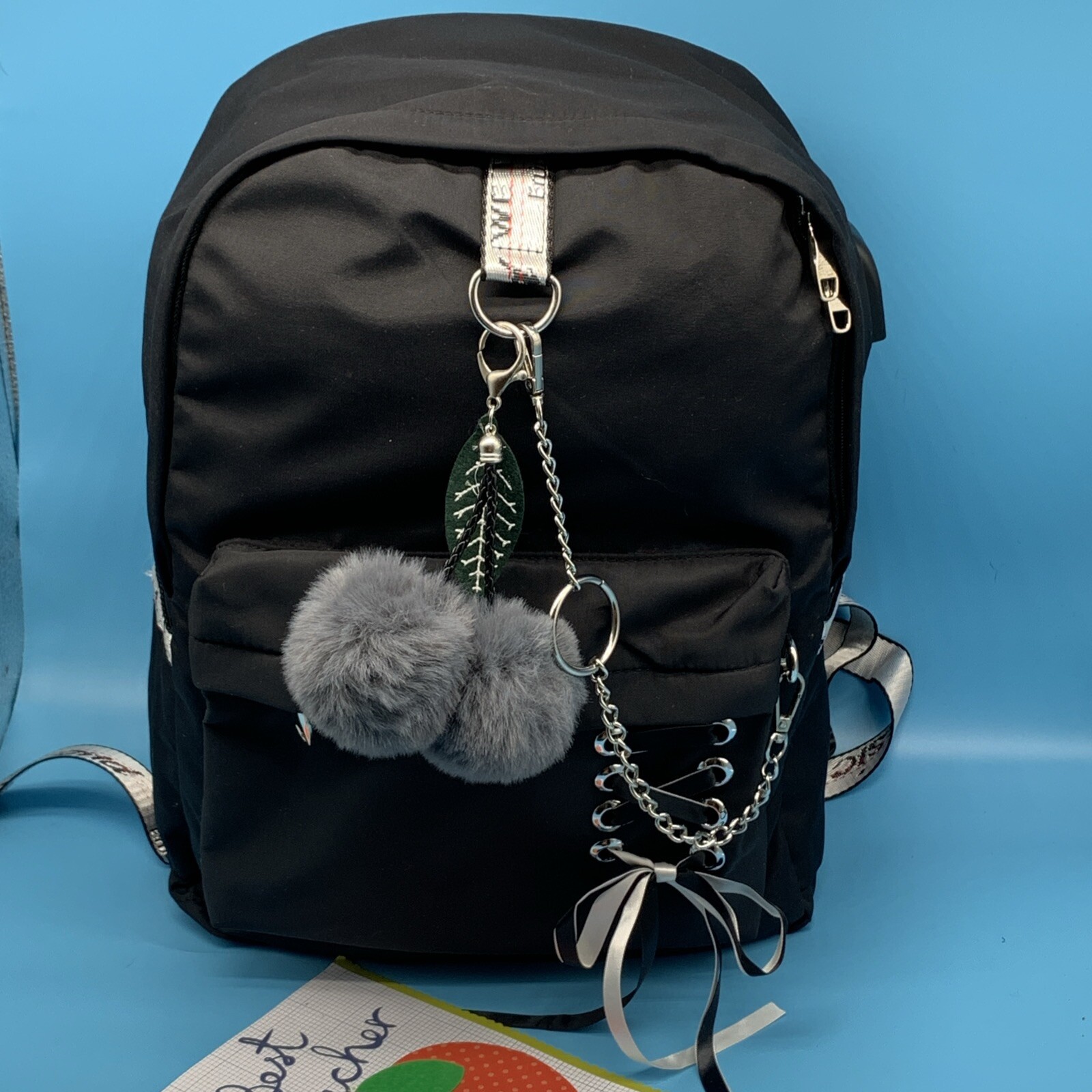 “Spotted Tiger Backpack with USB Charging & Headphone Port" 4