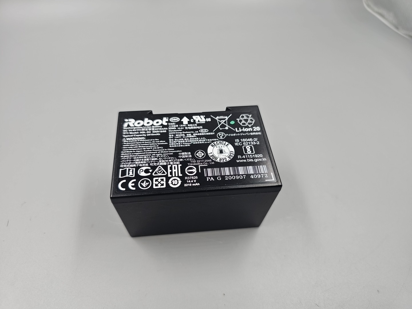 OEM iRobot Roomba ABL-D2B Upgraded Battery for j5 j6 j7 j8+ i3 i4 i5 i7 i8+ gallery