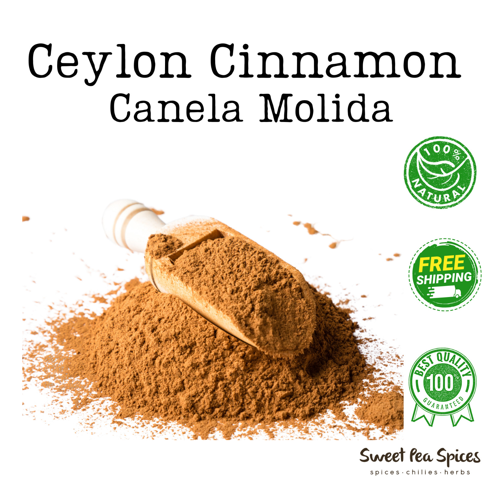 True Ceylon Cinnamon Powder - All Sizes - High Quality Cinnamon gallery