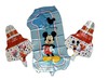 Mickey Mouse Birthday Party Balloons 3PC (2 Red Cake Balloons 1 Birthday Ballo gallery