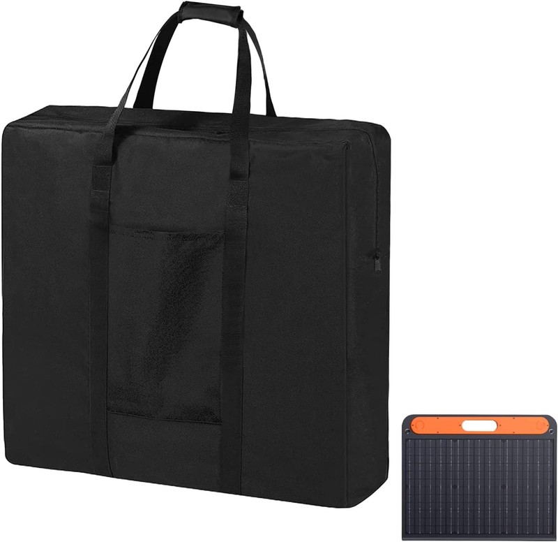 Durable Dustproof Solar Panel Carry Case - 600D Oxford Fabric, Black 21.7'' gallery