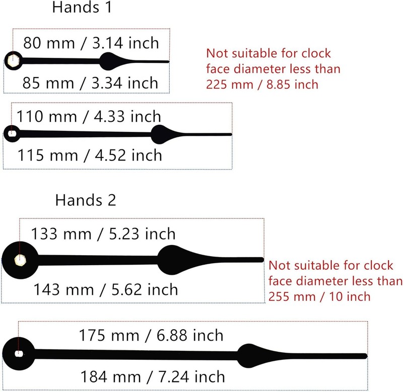 Modern Quartz Clock Movement with Battery Power and DIY Assembly Instructions gallery