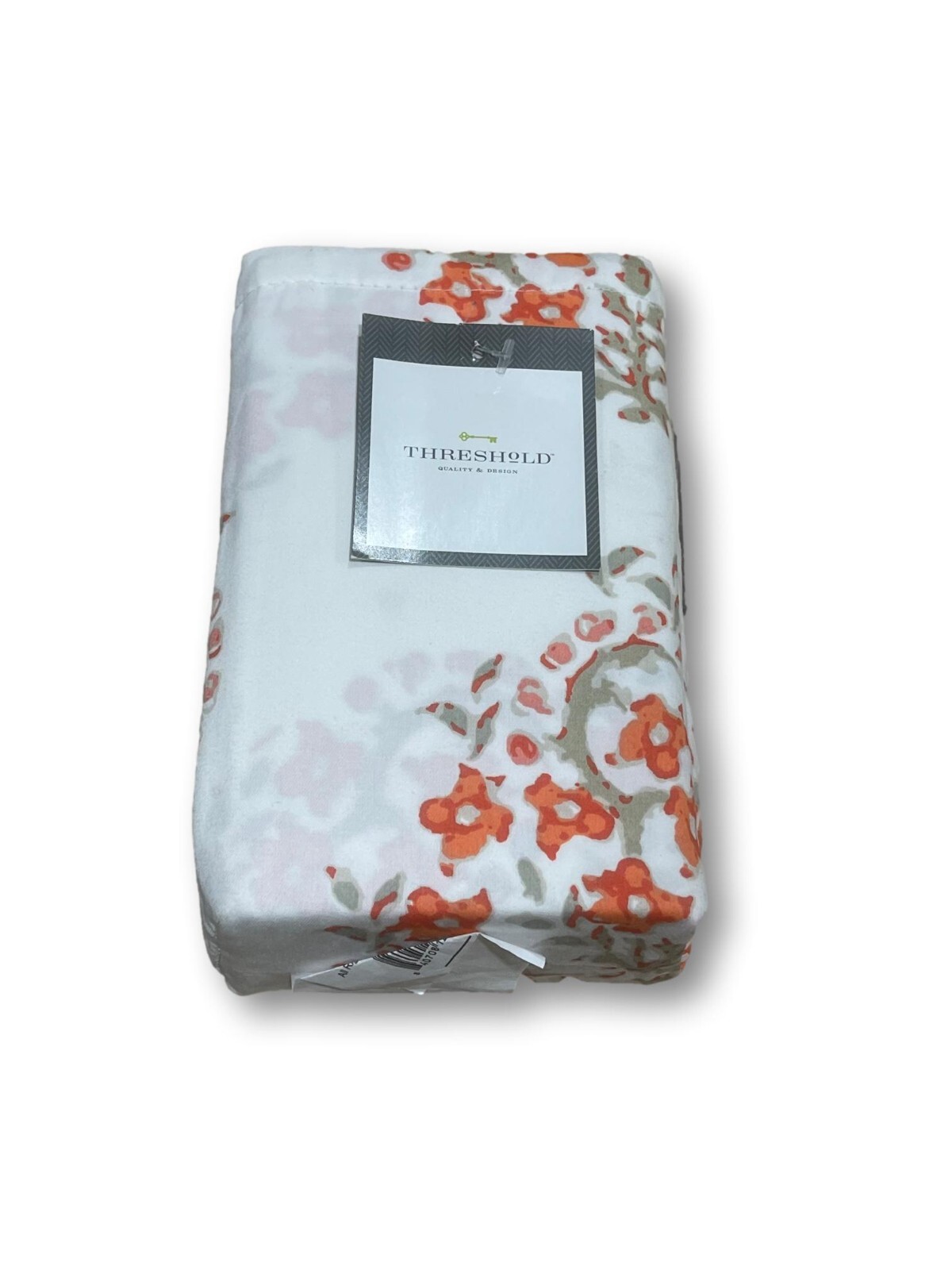 Performance Block Print Paisley King Pillowcases- Threshold Orange gallery