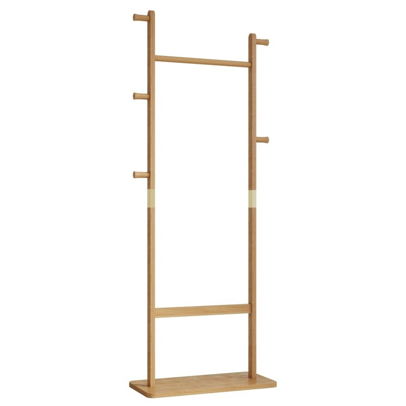 71" Coat Racks solid wood hanger Solid environmental protection easy to assemble gallery