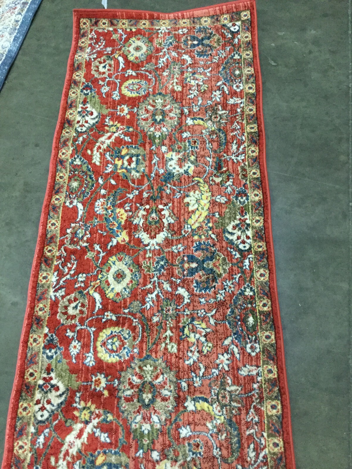 RUST / IVORY 2'-6" X 8' Flaw in Rug, Reduced Price 1172661180 KSN398P-28 gallery