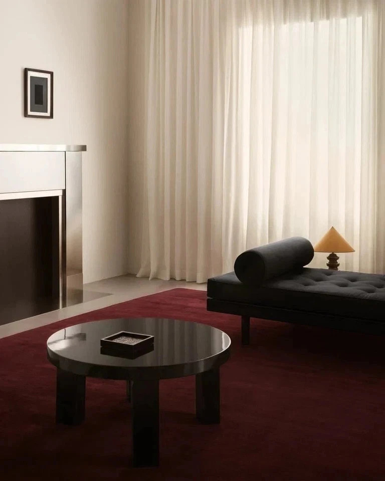 Hand-Tufted Wool Rug 9x12ft- Nordic Knots Grand Deep Wine Rug Handmade Area Rugs gallery
