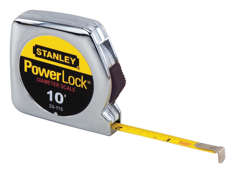 Stanley Hand Tools 33-115 10' X 1/4" Powerlock Pocket Tape Rule gallery