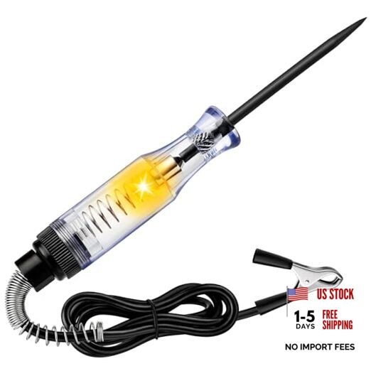 Test Light Automotive, Circuit Tester 6V-12V-24V DC Car Electrical Test Pen gallery
