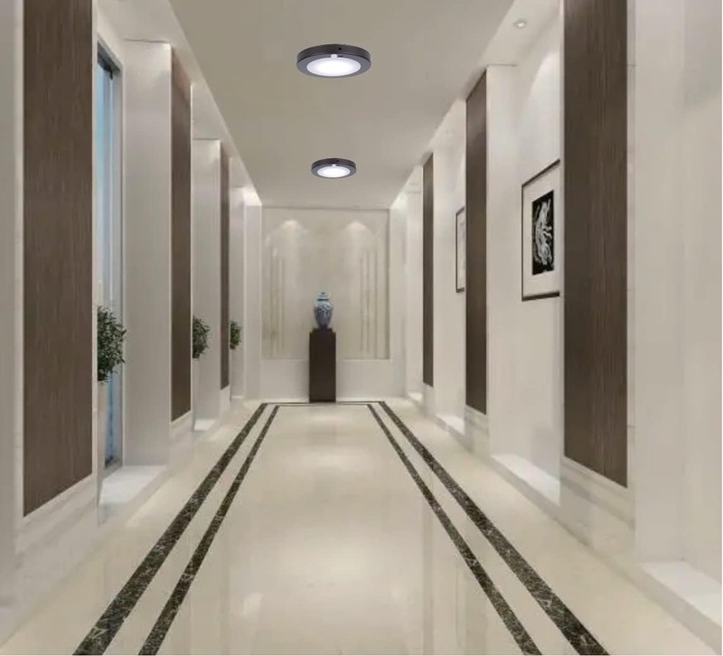 Flush Mount Motion Sensor LED Ceiling Light with Dusk to Dawn, On/Off Automatic gallery