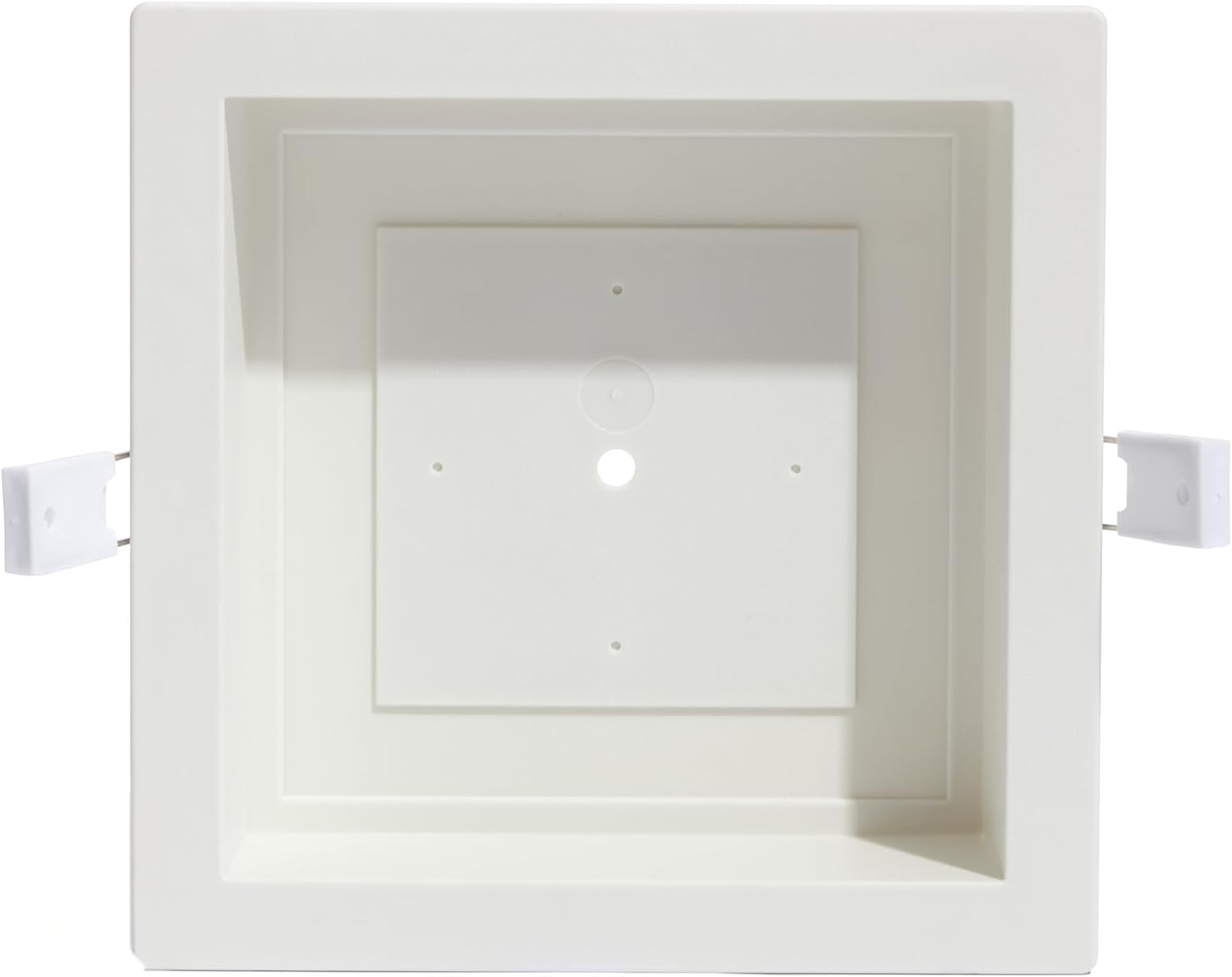 Framed Recessed Drywall Mounting Kit 5X5 Inch, Compatible with Recessed Lights, gallery