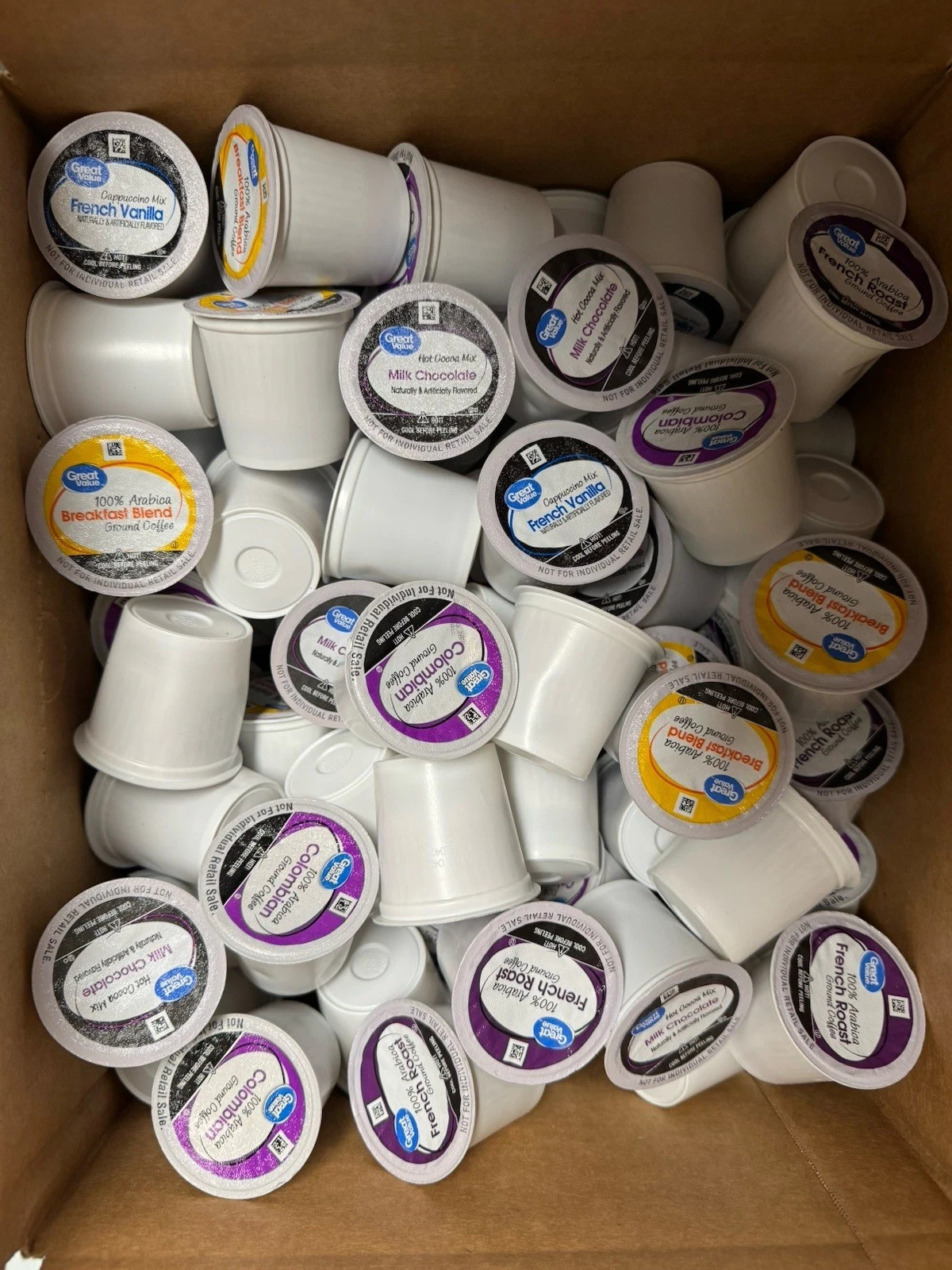 Great Value Entertainer Collection Variety Pack K Cups. 192 Pods. Bulk gallery