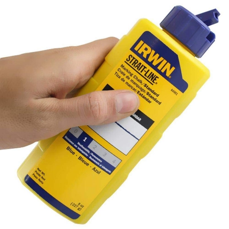 Irwin Tools Strait-Line 64901 Chalk Refills 1 Count (Pack of 1), Blue gallery