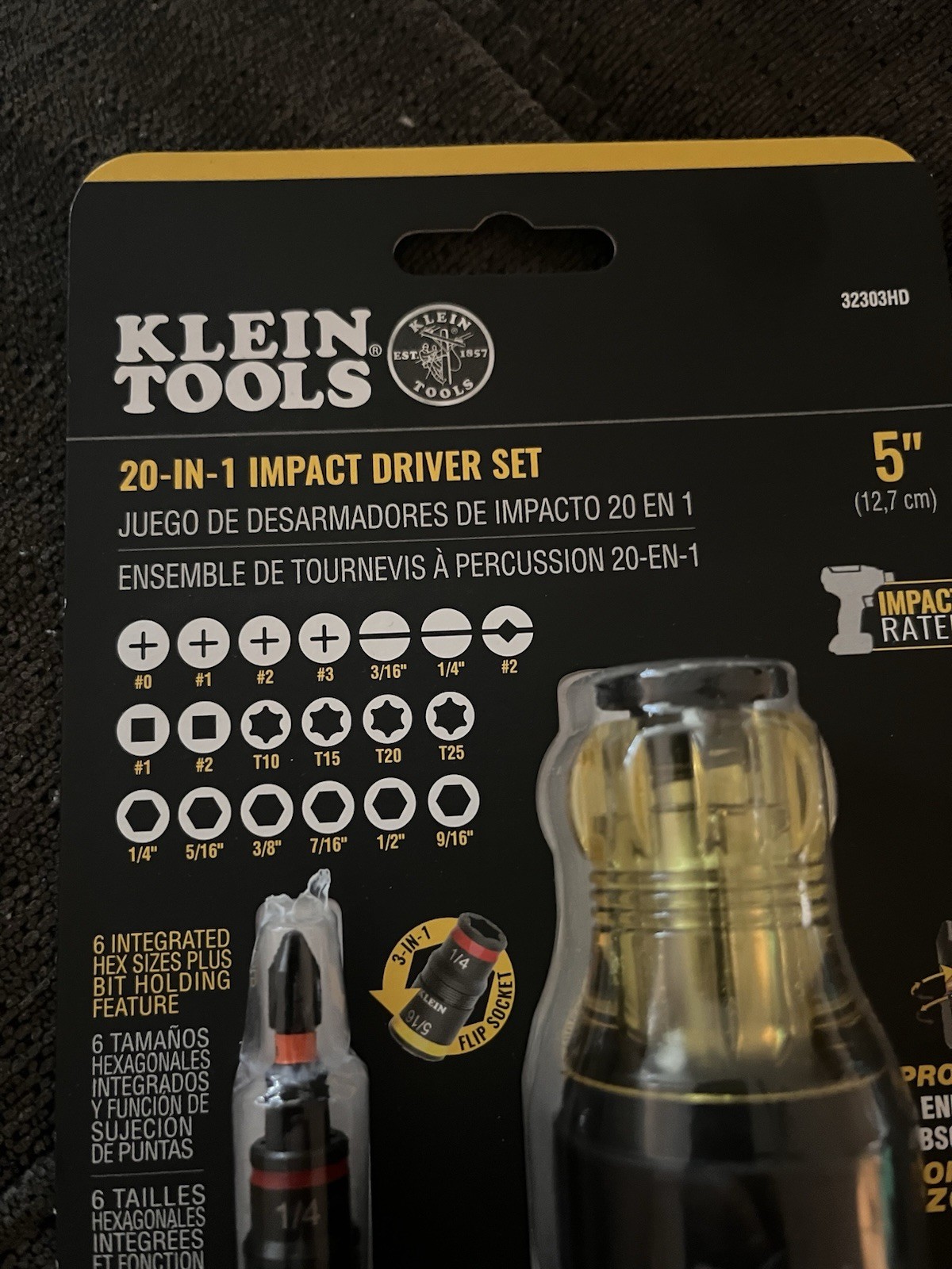 Klein Tools 32303HD 20-in-1 Impact Driver Set gallery