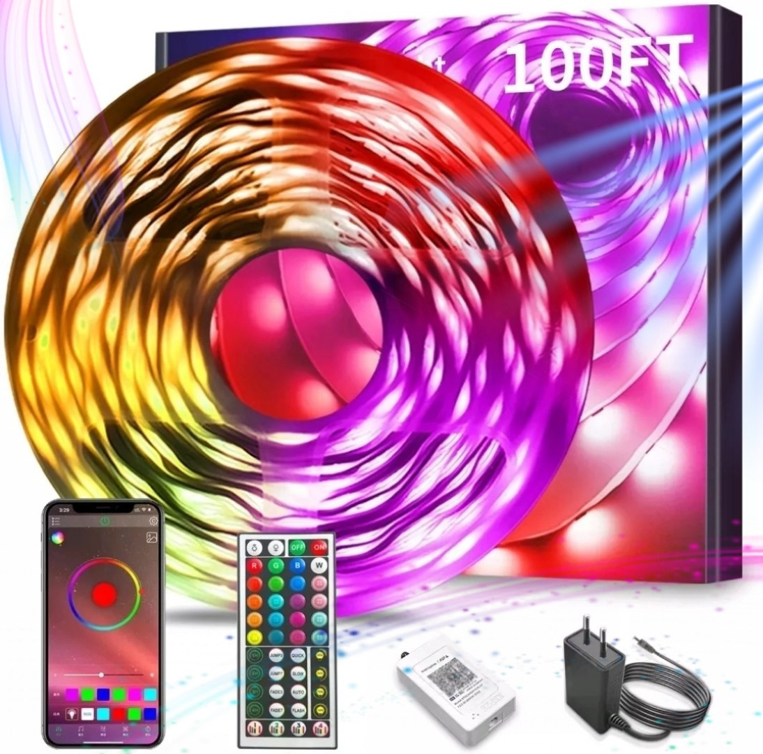 LED Lights High Quality 100 Ft Moblie Remote & Controller. gallery