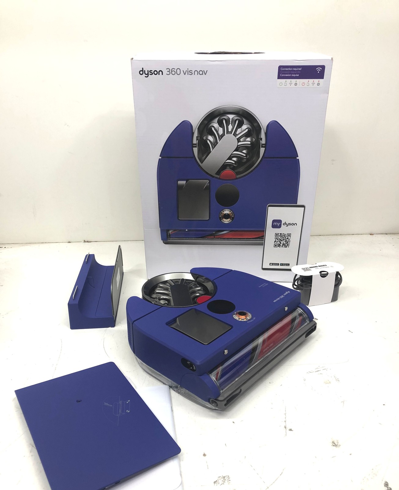 Dyson 360 Vis Nav 12.6 in. Robotic Vacuum With Smart Navigation 304619-01 New gallery
