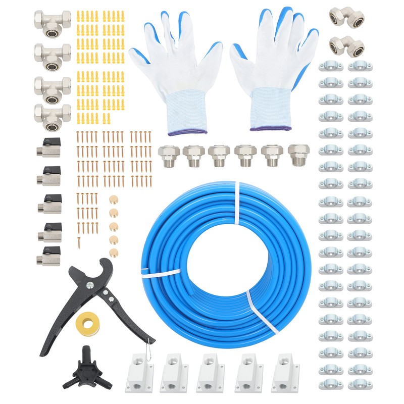 Compressed Air Line Kit 3/4” × 200FT, Shop Air Line Kit, Shop Air Compressor gallery