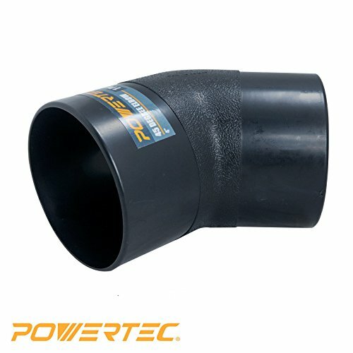 POWERTEC 70183 4?? 45 Degree Elbow - ABS Plastic Dust Collector Connector gallery