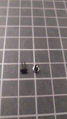 New Old Stock Black finished split rivets 5/16 x 3/16ths fastner vintage antique