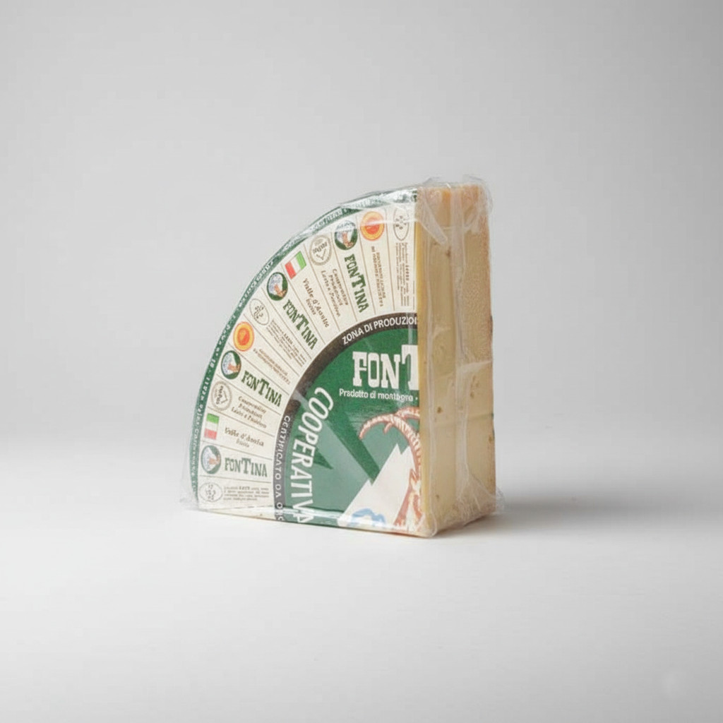 Fontina Val d'Aosta Cheese DOP (Quarter Wheel) – Authentic Italian 4lb gallery