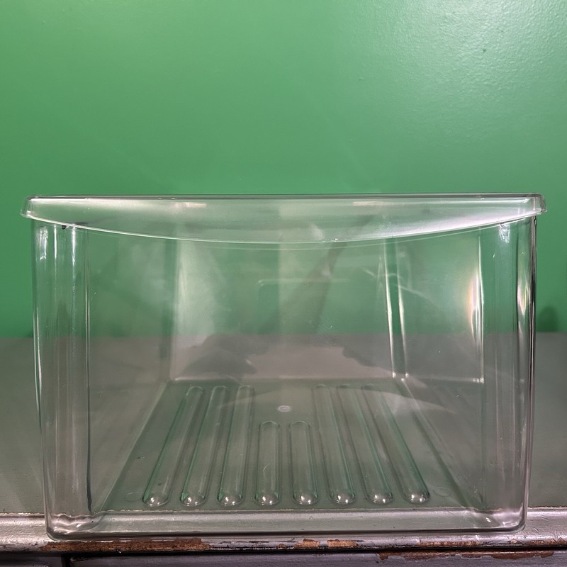 Refrigerator Crisper Drawer Bin Replacement LYOP-054 NEW Clear Bottom Shelf gallery