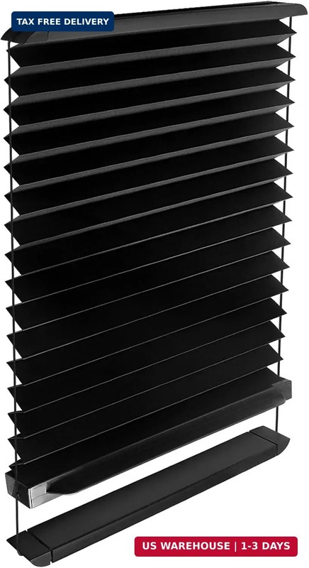RV Thin Pleated Shade Replacement Compatible with Lippert Prepped Entry Doors/Th gallery