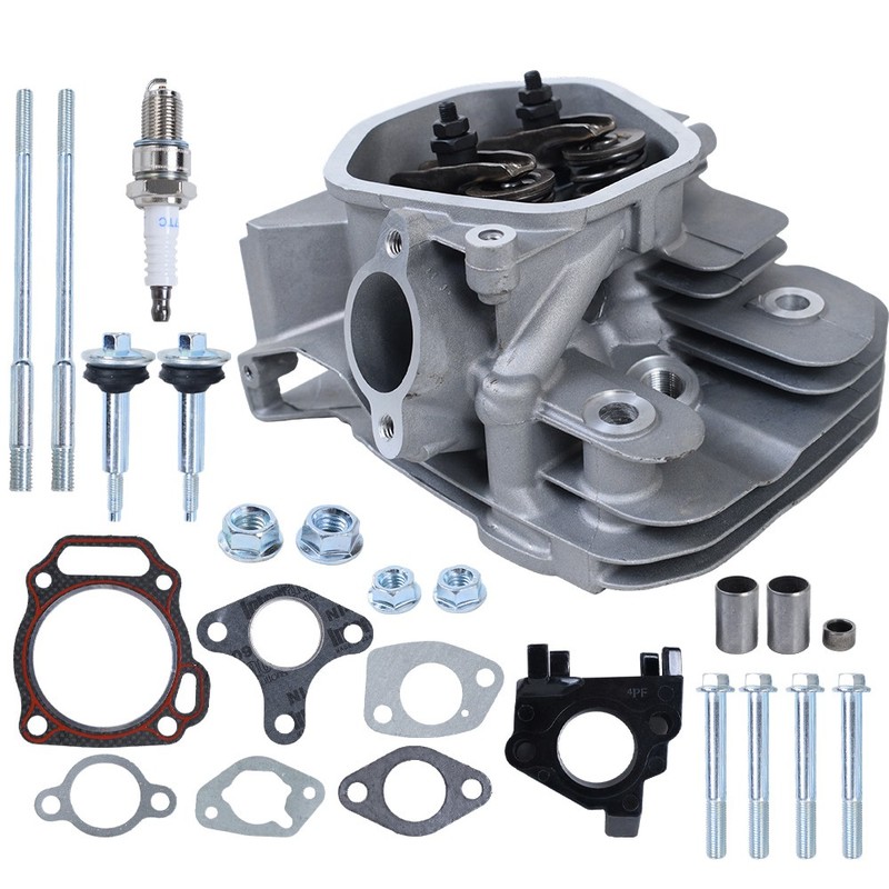 Fully Assembled Engine Cylinder Head w/ Gasket for Honda GX390 13HP GX340 11HP gallery