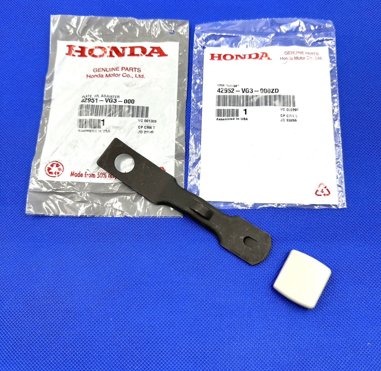 Genuine HONDA Front Tire Adjuster Arm HRR216 HRS216 HRT216 42951-VG3-000 w Grip gallery