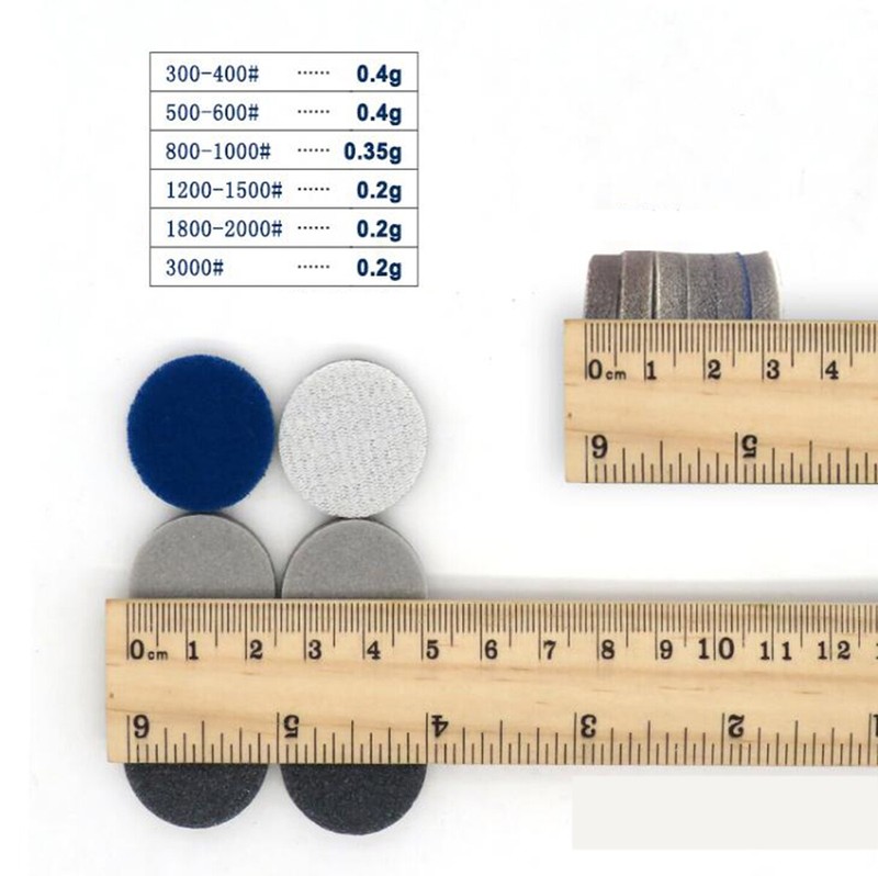 Sponge Foam Hook Loop 1-6 inch Sandpaper Wet And Dry Sanding Discs Grit 300-3000 gallery