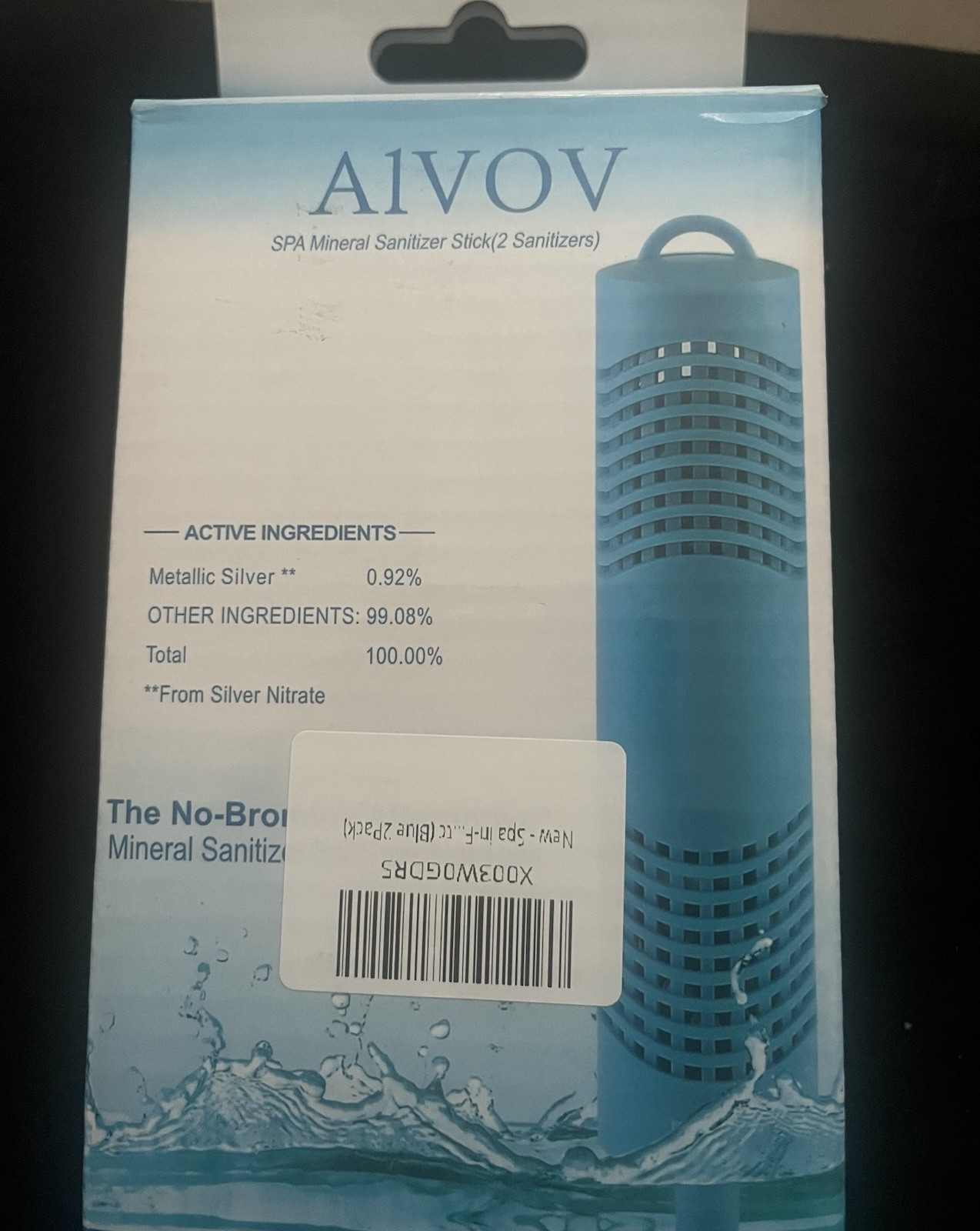 2 pack AIVOV Spa Filter mineral sanitizers for hot tubs and spas gallery