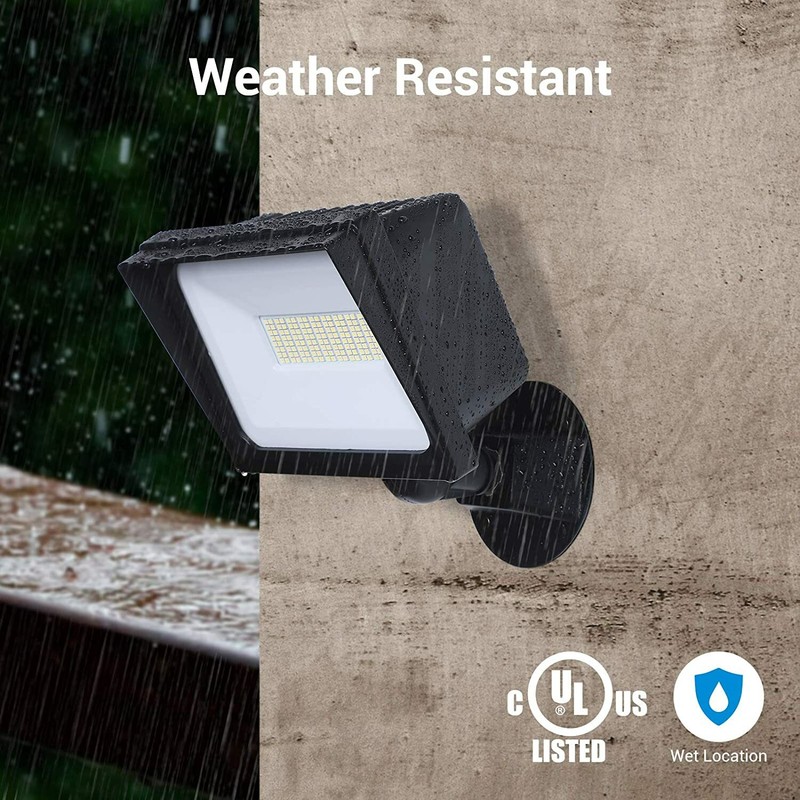 DEWENWILS 65W LED Security Light Outdoor 6670 Lumen Super Bright Flood Light gallery