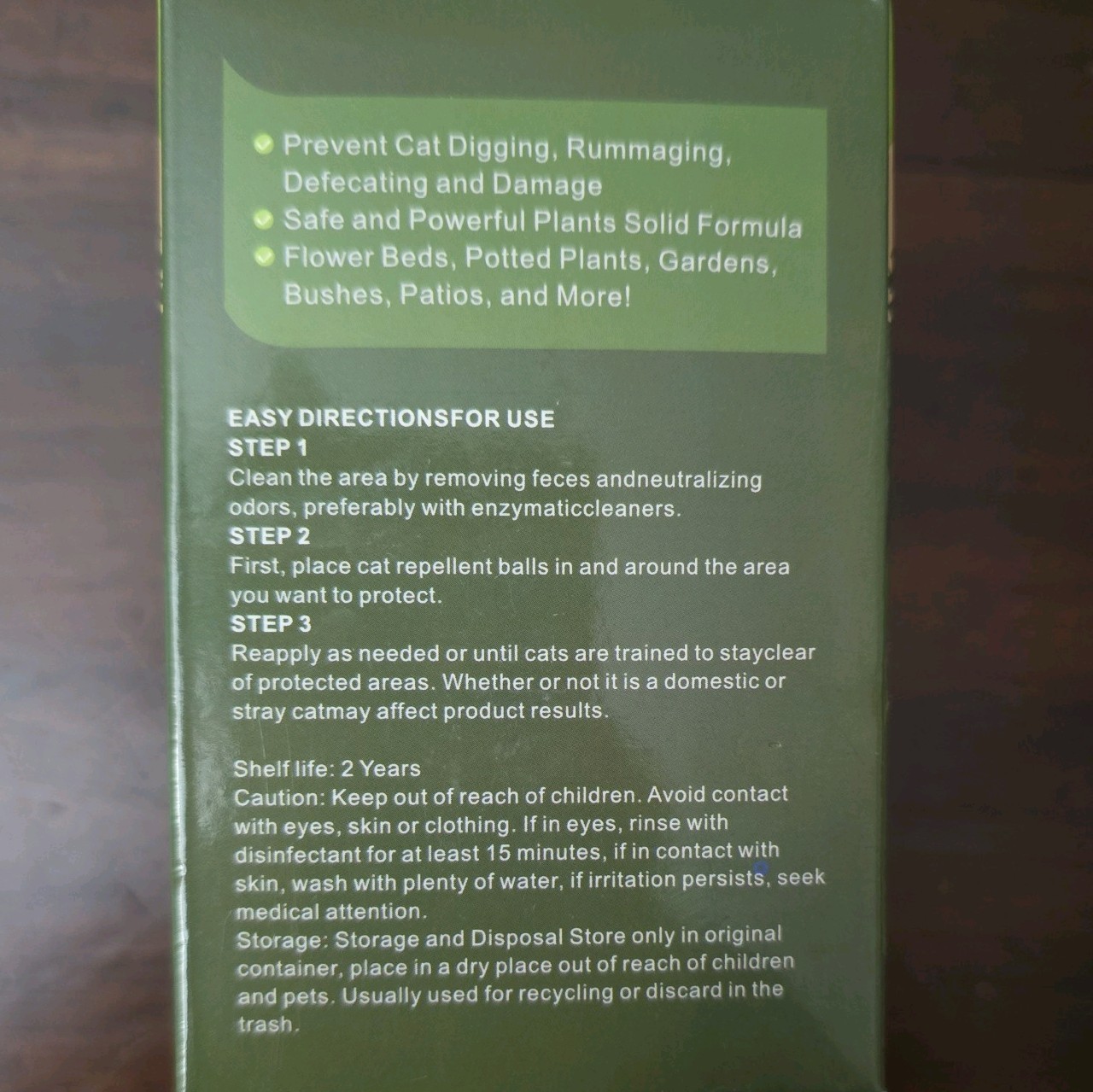 10 Pack Long-Lasting Cat Deterrent Balls with Natural Oils - Outdoor & Indoor gallery