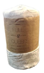 Qienjoy Washable Full/Queen Patterned Duvet Cover & 2 Shams; New In Package