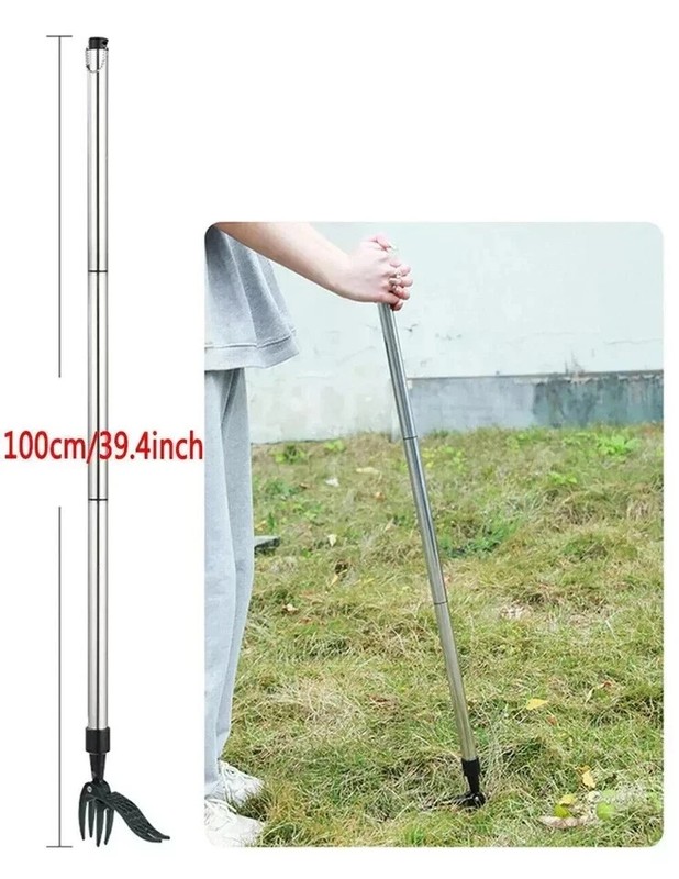 Weeder Puller Stand Up Weed Tool Garden Outdoor Root Remover Killer gallery