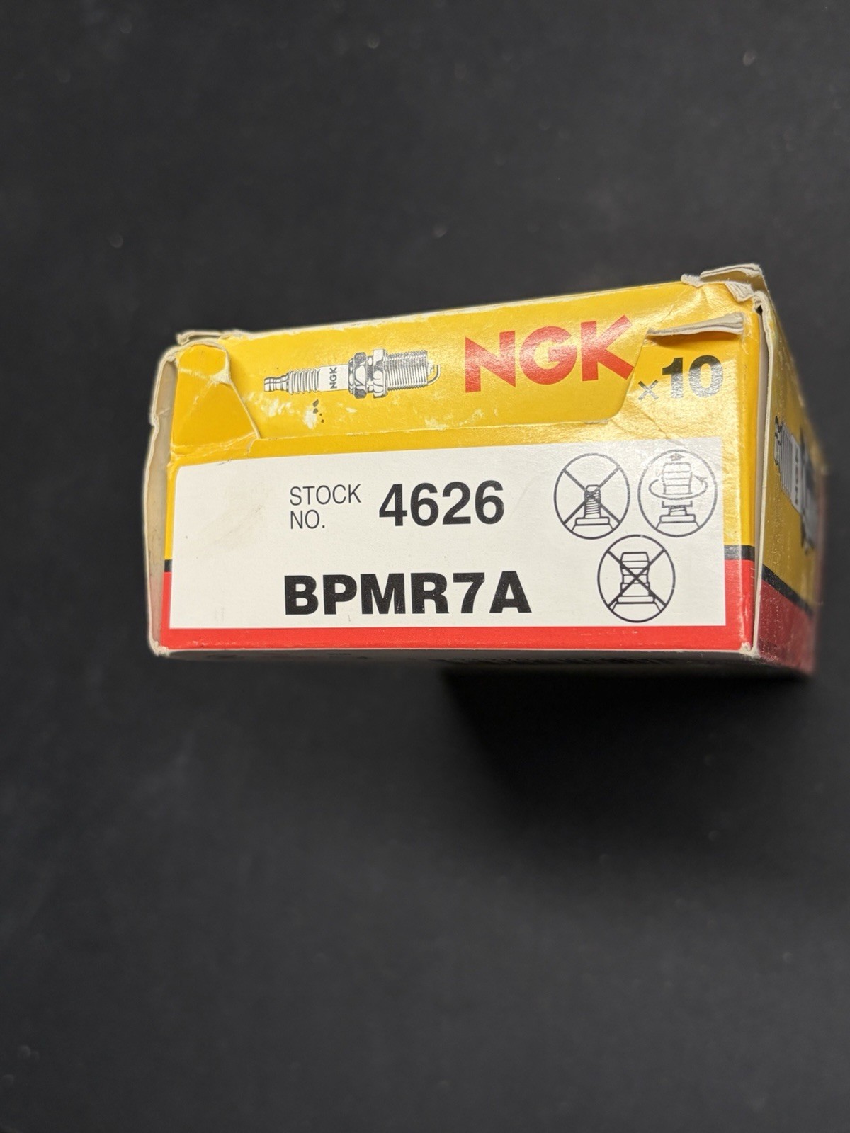 NGK Spark Plug BPMR7A 9 Pack NOS gallery
