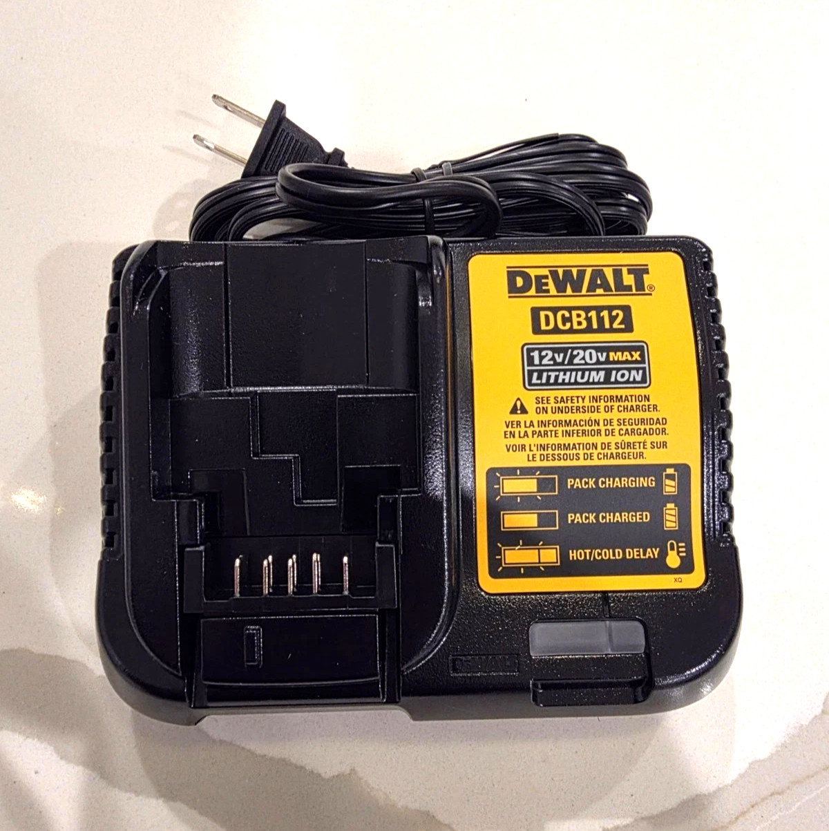 DEWALT DCB112 Lithium-Ion 12v 20v Battery Charger New Genuine Authentic gallery