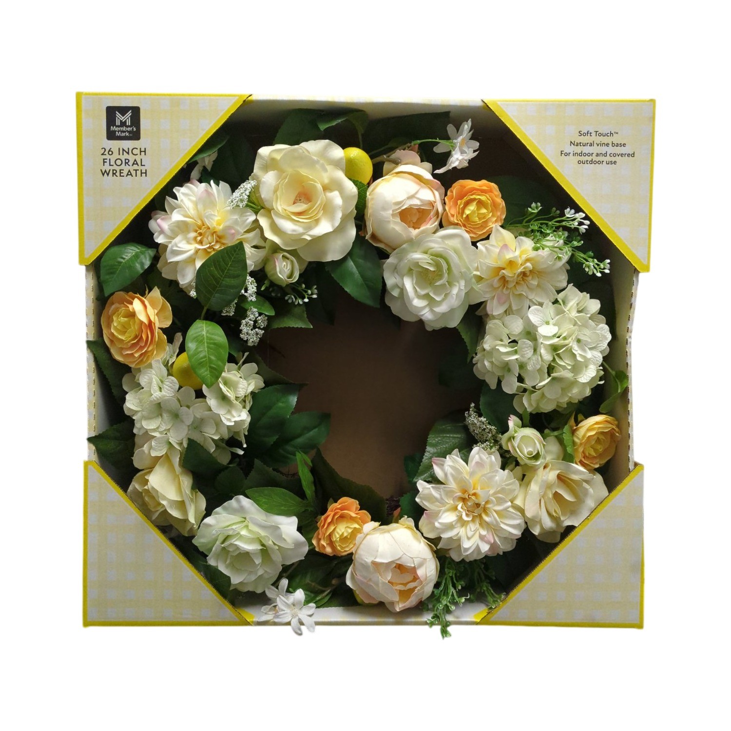 Member’s Mark 26" Spring Floral & Lemon Wreath gallery