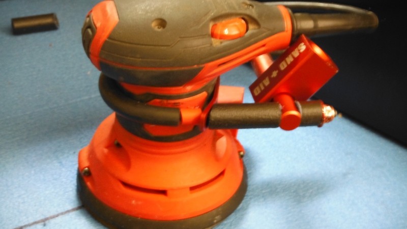 Sand Aid- Orbital Sander Attachment -Extension Pole/Handle Accessory-Pole Sander gallery