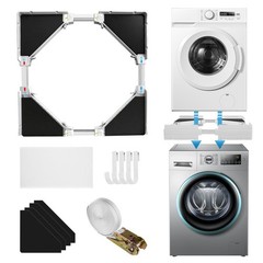 Universal Washer Dryer Stacking Kit with Sliding Shelf, Adjustable 21″– 27″