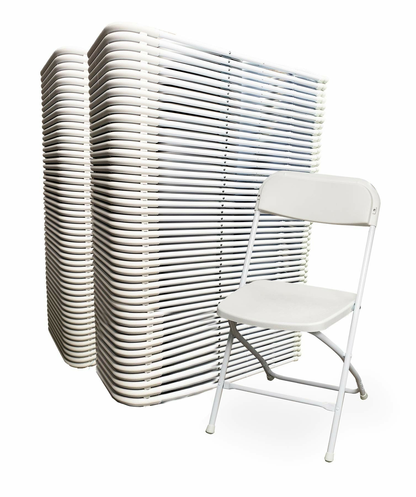 EventStable TitanPRO Wedding Party Folding Plastic Chair With No Arms 100 Pack gallery