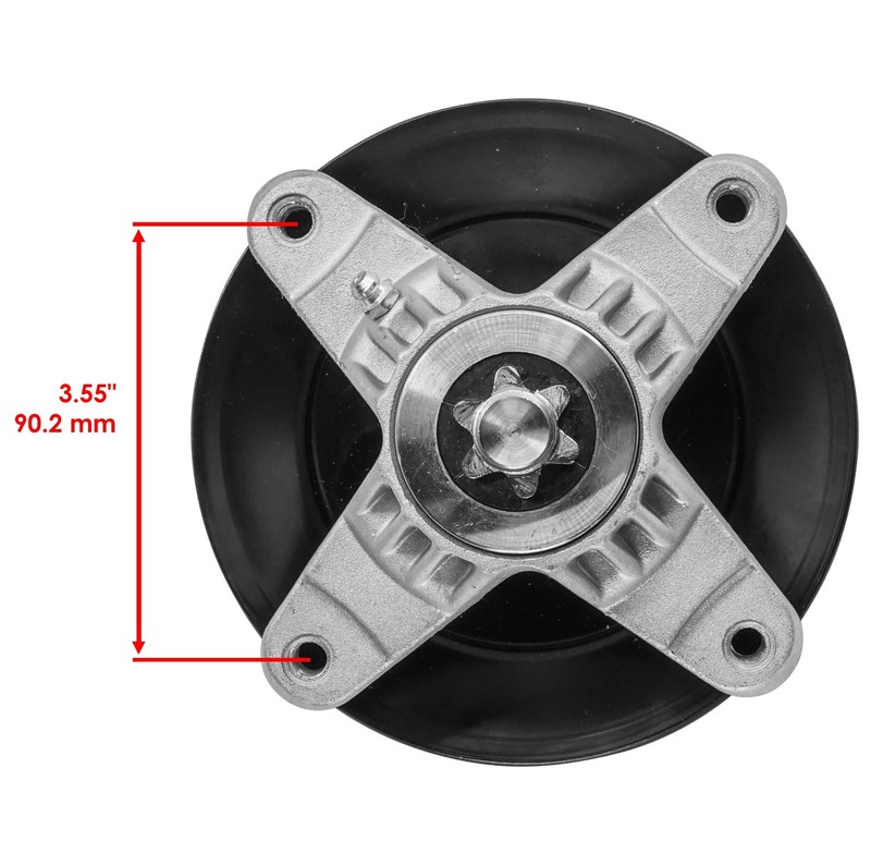 Caltric 918-0574 618-0574 Spindle Pulley for MTD Troy-Bilt White Outdoor Stens gallery