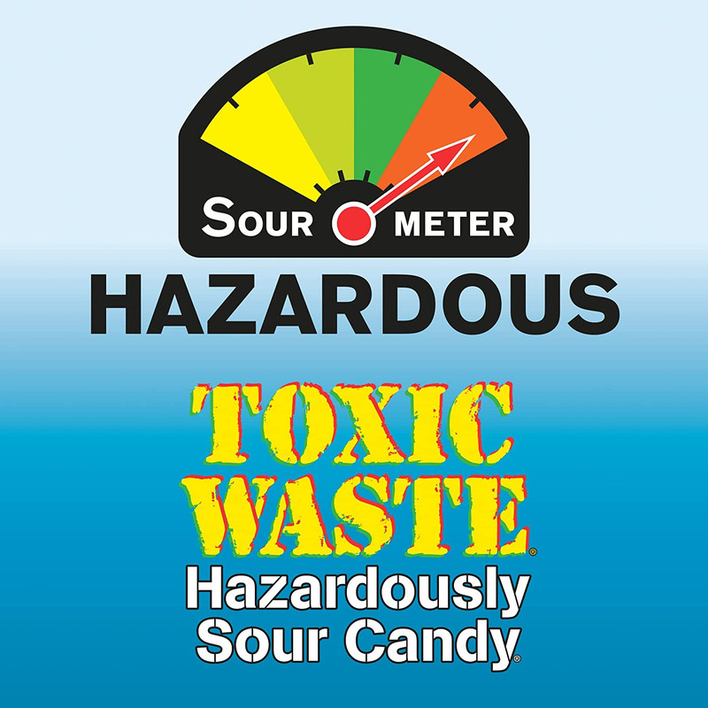 TOXIC WASTE - Hazardous Sour Candy Assortment - 5 Flavors (Choose 2 Or 4 Pounds) gallery