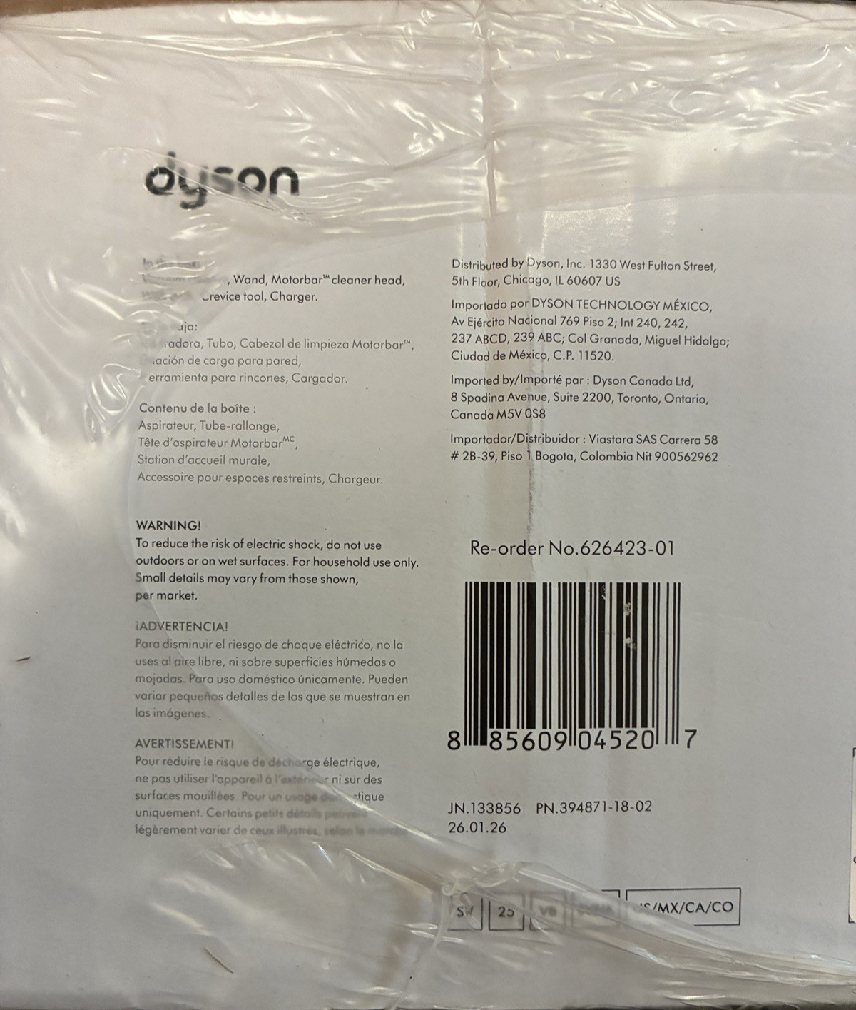 Authentic Dyson V8 Cordless Stick Vacuum Cleaner (SV25) 626423-01 - New sealed gallery